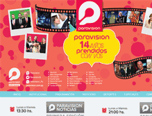 Tablet Screenshot of paravision.com.py